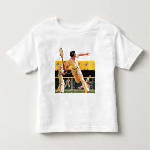 T-shirt Pour Les Tous Petits Match de tennis de doubles
