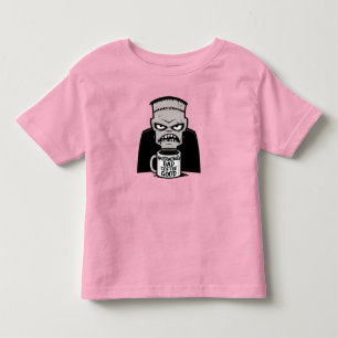 T-shirt Pour Les Tous Petits Matin Mauvais Café Bon Monstre Réanimé
