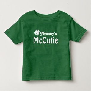 T-shirt Pour Les Tous Petits McCutie Green St. Patrick de maman