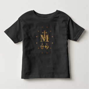 T-shirt Pour Les Tous Petits Médaille miraculeuse, Médaille de Notre-Dame de la