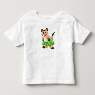 T-shirt Pour Les Tous Petits Meerkat à Ballet Dance
