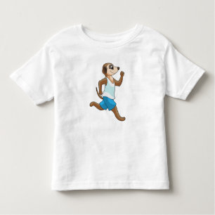 T-shirt Pour Les Tous Petits Meerkat à Running Sports
