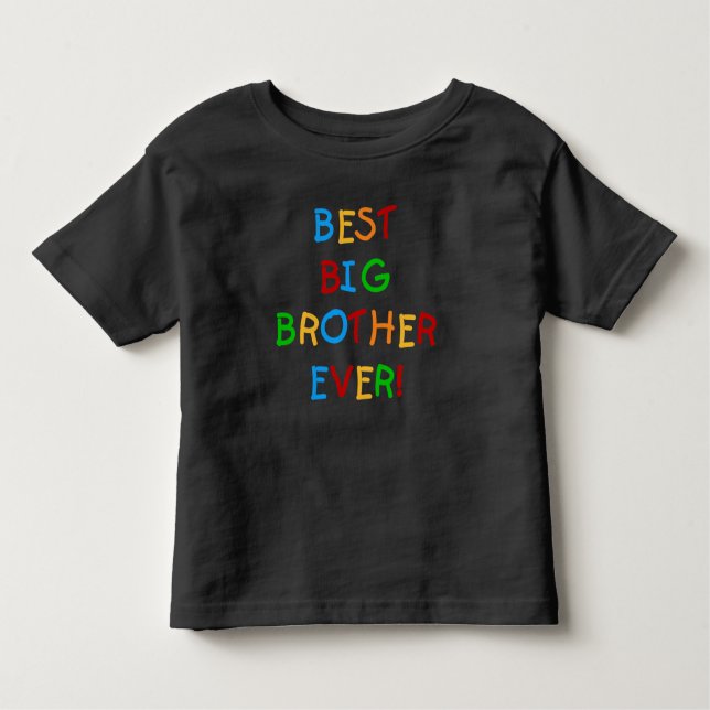T-shirt Pour Les Tous Petits Meilleur Grand Frère (Devant)