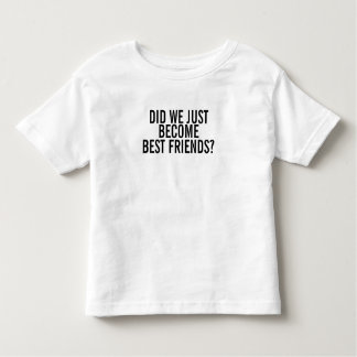 T-SHIRT POUR LES TOUS PETITS MEILLEURS AMIS DEVENUS ? 1:2