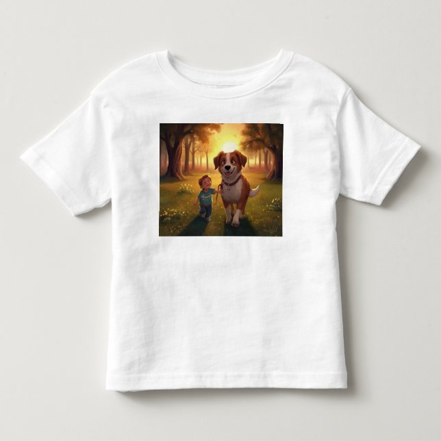 T-shirt Pour Les Tous Petits Meilleurs potes (Devant)