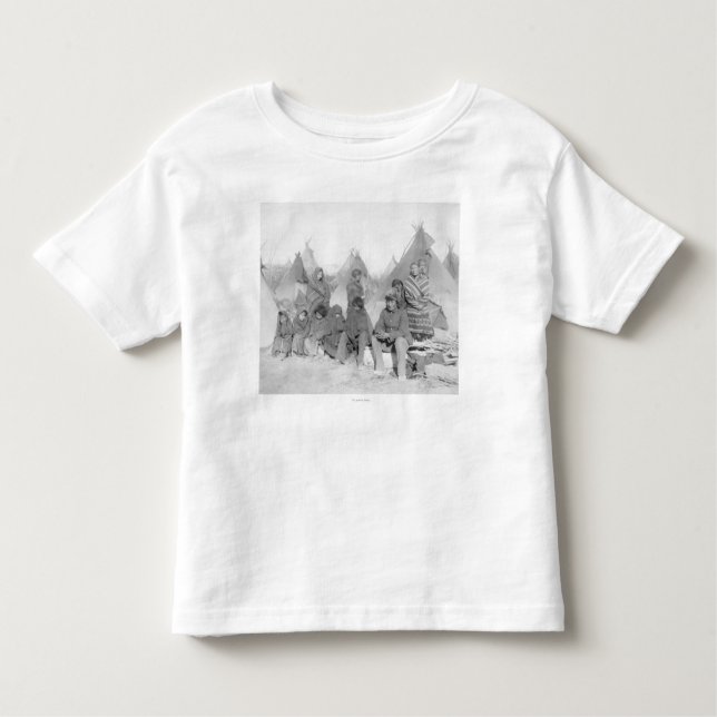 T-shirt Pour Les Tous Petits Membres survivants de la bande du grand pied (Devant)