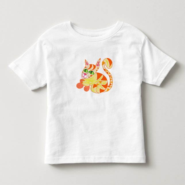 T-shirt Pour Les Tous Petits Meowzer  (Devant)