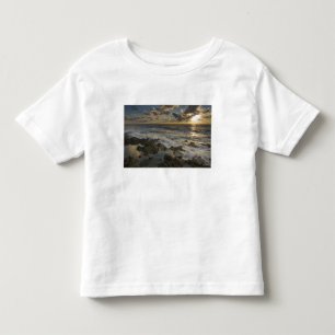 T-shirt Pour Les Tous Petits Mer des Caraïbes, Îles Caïmans. Vagues déferlantes