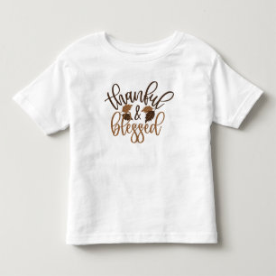 T-shirt Pour Les Tous Petits Merci et béni
