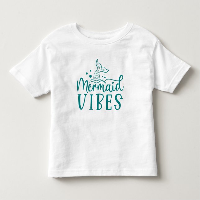 T-shirt Pour Les Tous Petits Mermaid Beach | Vibes de sirènes (Devant)