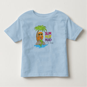 T-shirt Pour Les Tous Petits Mermaid Cute Kids