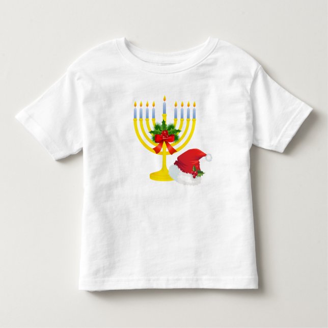 T-shirt Pour Les Tous Petits Merry Chrismukkah T Shirt (Devant)