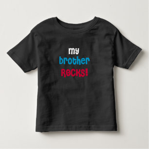 T-shirt Pour Les Tous Petits Mes roches de frère