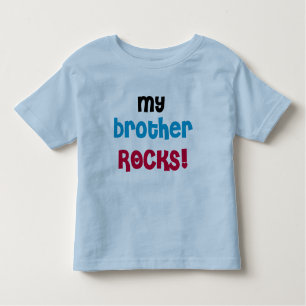 T-shirt Pour Les Tous Petits Mes roches de frère