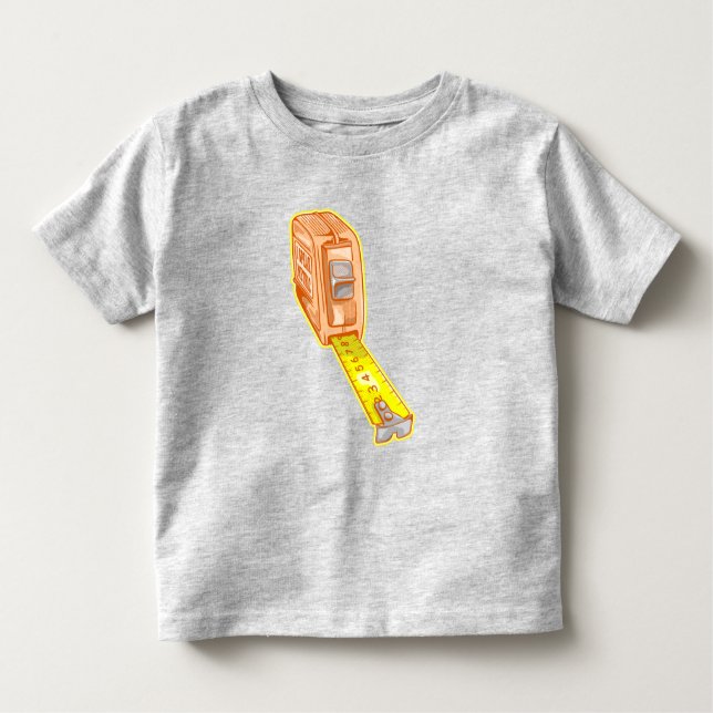T-shirt Pour Les Tous Petits Mesure de bande système de mesure (Devant)
