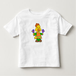 T-shirt Pour Les Tous Petits Mexican Chick Choose background color
