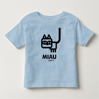 T-shirt Pour Les Tous Petits miaou