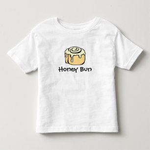 T-shirt Pour Les Tous Petits Miel Bun garçon ou fille Drôle Mignonne Simple Mod