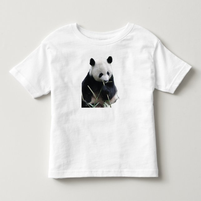 T-shirt Pour Les Tous Petits Mignon Panda Tout-Petit (Devant)