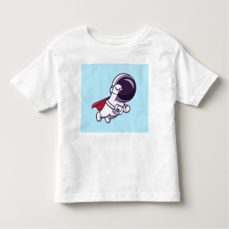 T-shirt Pour Les Tous Petits Mignonne Chemise Astronaute Pour Toddler,