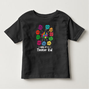 T-shirt Pour Les Tous Petits Mind Théâtre Enfant Drôle Acteur de Théâtre Musica
