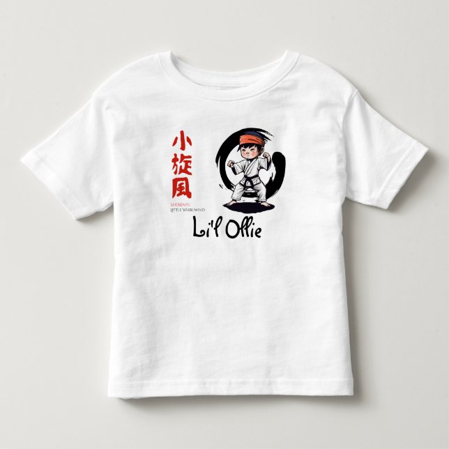 T-shirt Pour Les Tous Petits Mini Tornade (Devant)