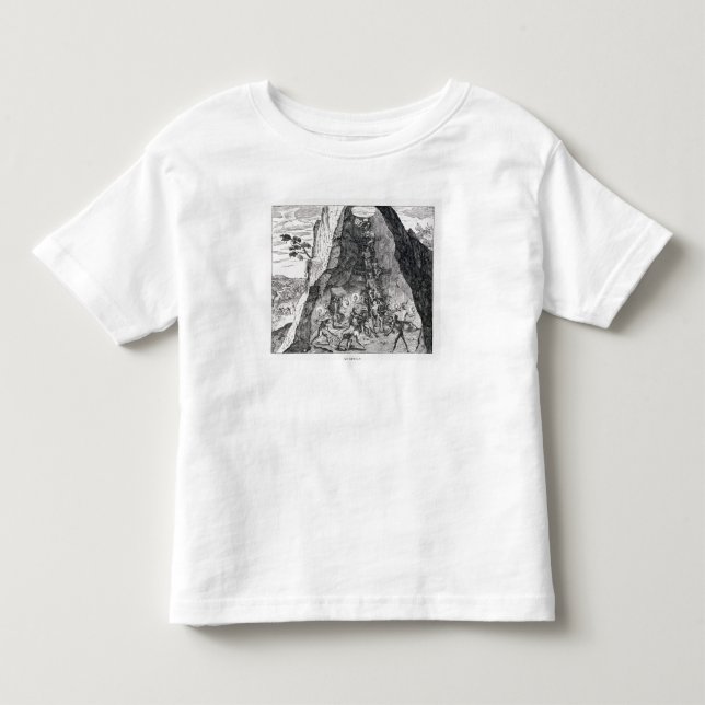 T-shirt Pour Les Tous Petits Mining', Francfort, 1602 (Devant)
