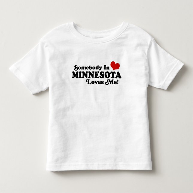 T-shirt Pour Les Tous Petits Minnesota (Devant)