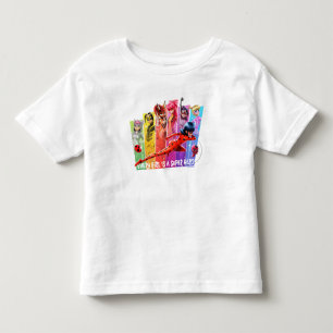 T-shirt Pour Les Tous Petits Miraculous Girls   Chaque fille est une super héro