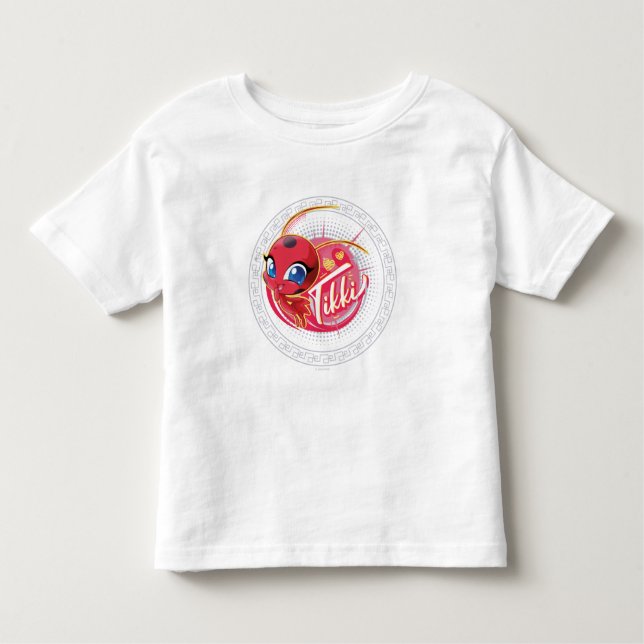 T-shirt Pour Les Tous Petits Miraculous Kwami Tikki (Devant)