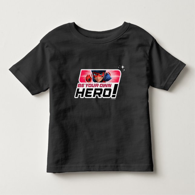 T-shirt Pour Les Tous Petits Miraculous Ladybug | Soyez votre propre héros (Devant)