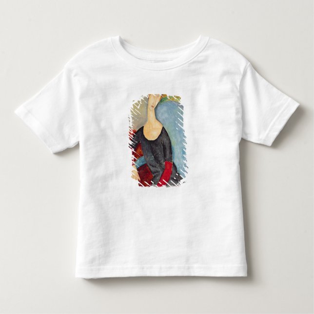 T-shirt Pour Les Tous Petits Mme. Hebuterne dans Chair bleue, 1918 (Devant)