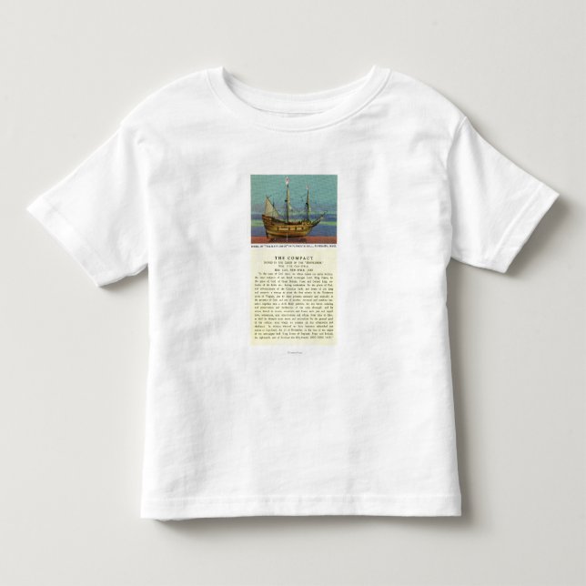 T-shirt Pour Les Tous Petits Modèle de fleur printanière (Devant)