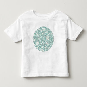 T-shirt Pour Les Tous Petits Modèle de raisin de William Morris sarcelle turquo