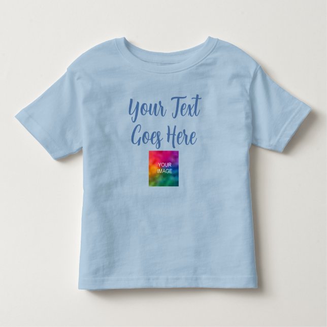 T-shirt Pour Les Tous Petits Modèle personnalisable Télécharger l'image Ajouter (Devant)