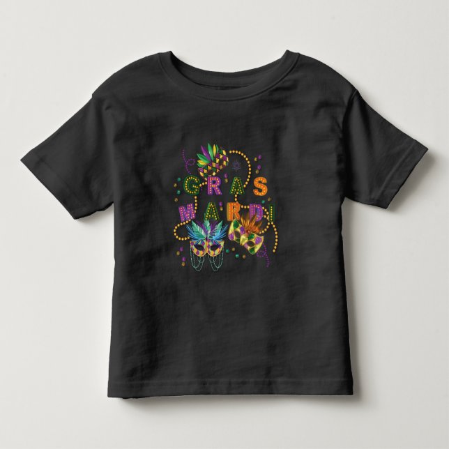 T-shirt Pour Les Tous Petits Moderne Mardi Gras (Devant)
