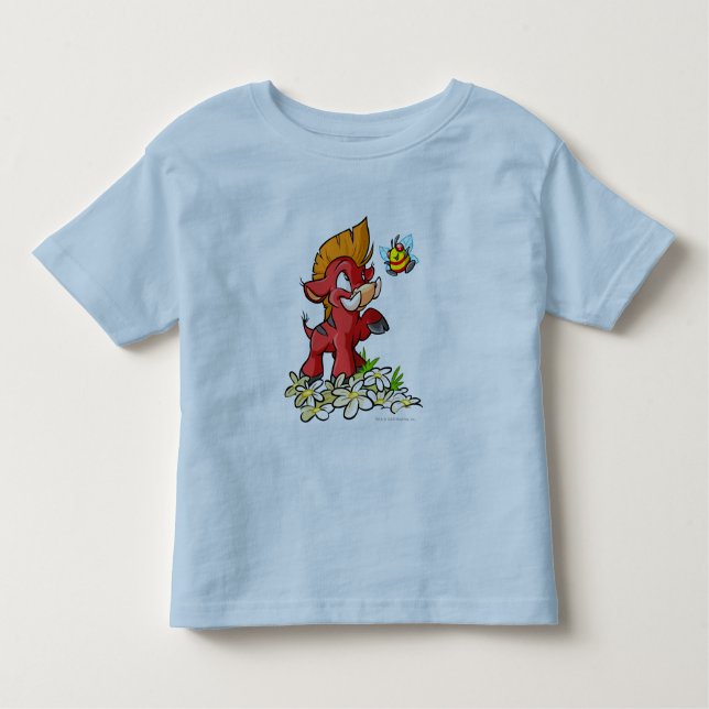 T-shirt Pour Les Tous Petits Moehog rouge et bourdonnement (Devant)
