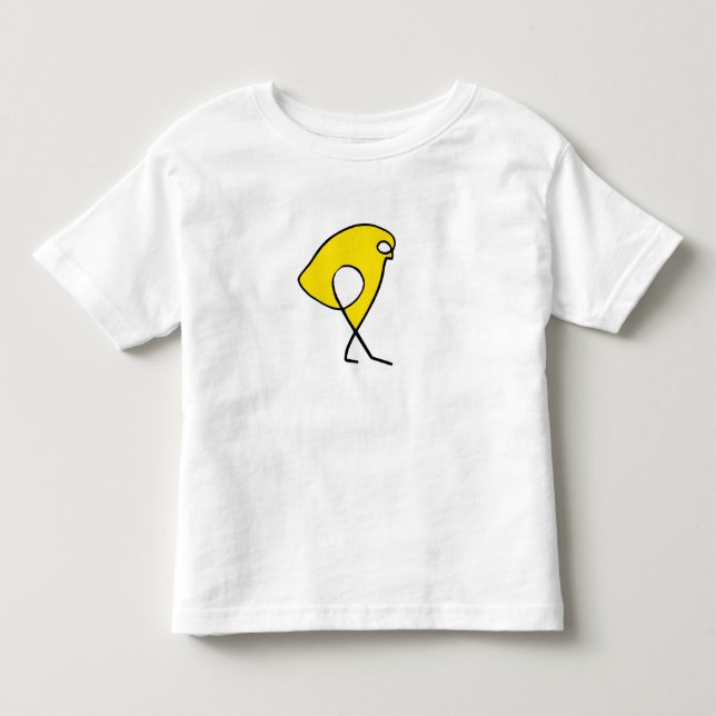 T-shirt Pour Les Tous Petits Moineau  (Devant)