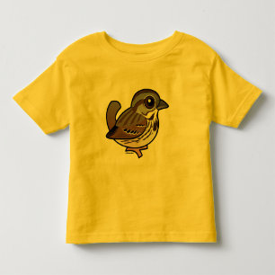 T-shirt Pour Les Tous Petits Moineau de chanson de Birdorable