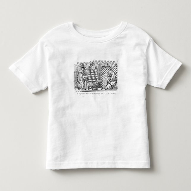 T-shirt Pour Les Tous Petits Moines de mathématicien : on enseignant le globe (Devant)