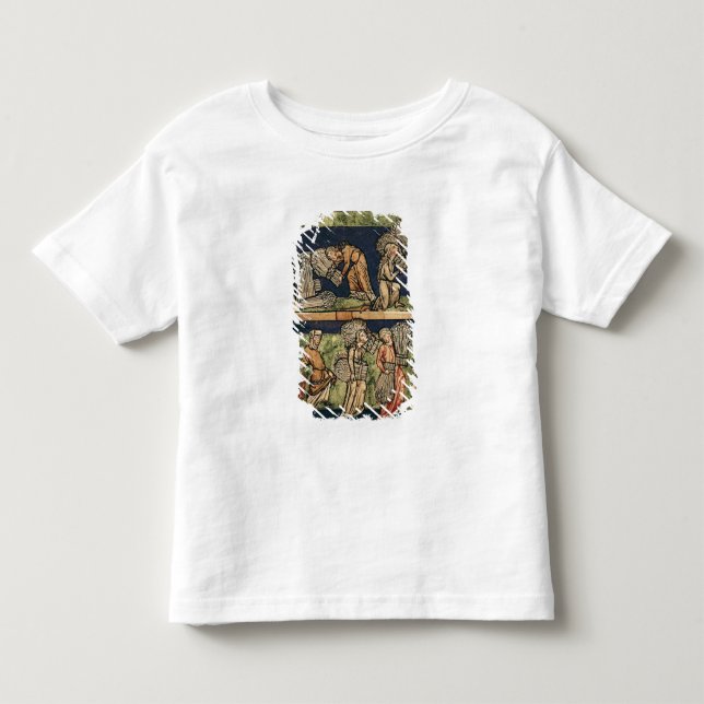 T-shirt Pour Les Tous Petits Moissonnant, école du Rhin (Devant)