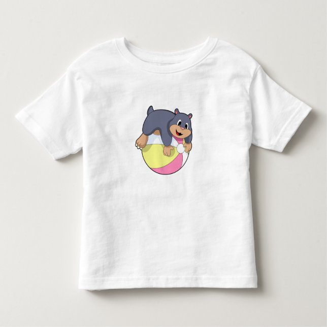 T-shirt Pour Les Tous Petits Mole avec Water polo.PNG (Devant)