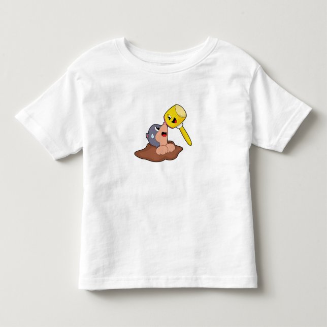 T-shirt Pour Les Tous Petits Mole Hammer (Devant)