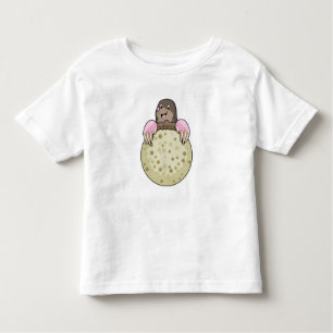T-shirt Pour Les Tous Petits Mole with Moon