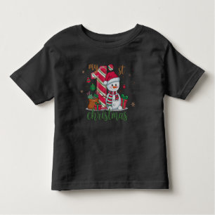 T-shirt Pour Les Tous Petits Mon 1er bonhomme de neige