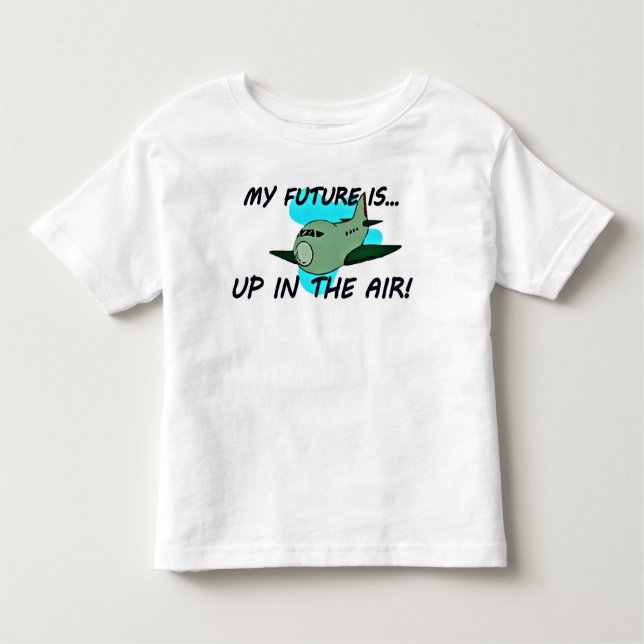 T-shirt Pour Les Tous Petits Mon avenir est en plein air (Devant)