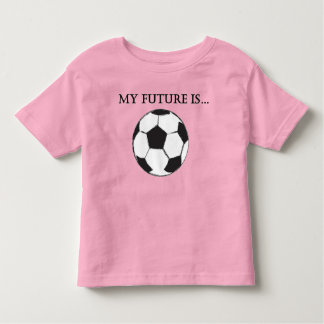 T-SHIRT POUR LES TOUS PETITS MON AVENIR EST LE SOCCER