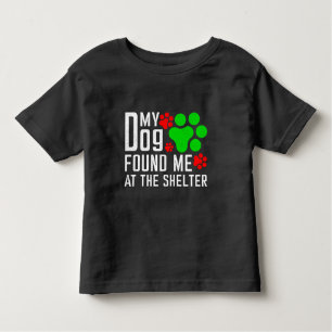 T-shirt Pour Les Tous Petits Mon Chien M'A Trouvé Chez Les Amoureux de les chie