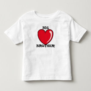 T-shirt Pour Les Tous Petits mon coeur, BIGBROTHER !