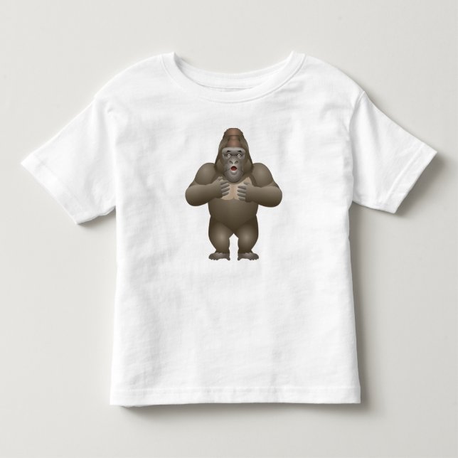 T-shirt Pour Les Tous Petits Mon gorille (Devant)